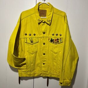 Vintage Levi’s Chartreuse Denim Jacket
